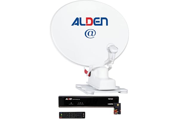 Pack ALDEN Onelight Parabole Automatique 65cm + Récepteur Satellite SATMATIC HD TNTSAT