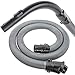 Produktbild Qualtex 1,8 m flexibler Schlauch & gebogener Griff Düse für MIELE C1 C2 C3 Cat & Dog Compact Powerline Ecoline Staubsauger
