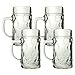 Produktbild 4er Set Isar Bierkrüge 0,5L Glas geeicht Bierkrug