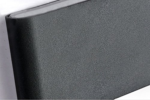 Lightess 12W Moderne LED Wandleuchte Außenwandleuchte Außenwasserdichten Outdoor-Wandleuchten quadratische Form Gartenbeleuchtung Balkon Gang Wandlampe Nachttischlampe, kaltes Weiß（Der Hauptbereich der Verwendung sind Indoor und Outdoor） - 2