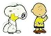 Produktbild Peanuts Vintage Magnets - Charlie Brown oder Snoppy (Sortiert)