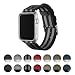 Produktbild Archer Watch Straps Nylon Uhrenarmband für Apple Watch - Schwarz und Grau (James Bond)/Edelstahl, 38mm