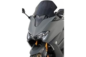 Compatibile con/Sostituzione per 560 T-MAX-20/21- BULLE PARABREZZA SALTA VENTO ERMAX SPORT NERO SCURO - 0302Y92