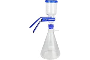 LABFIL ALWSCI 1000mL Filtre de Verrerie de Laboratoire et Entonnoir Gradué de 300 mL, Appareil de Filtration pour Laboratoire