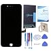Produktbild Htechy for iPhone 7 Display Schwarz LCD Ersatz Für Touchscreen Bildschirm Glas Reparaturset Ersatz Einschließlich Kostenlose Werkzeug