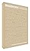 Feel Good Art A3 Modern Gallery Wrapped Typographic Thick Box Canvas (16 x 12-Inch, Beige, Desiderata Design)