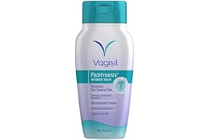 Vagisil ProHydrate Intimate Wash for Daily Feminine Hygiene for Dry & Sensitive Skin with Hyaluronic Acid, Cleanses, Moisturises & Protects, 240 ml