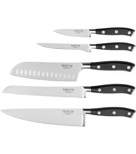 Couteau déglon santoku aveole ideal sabatier deg
