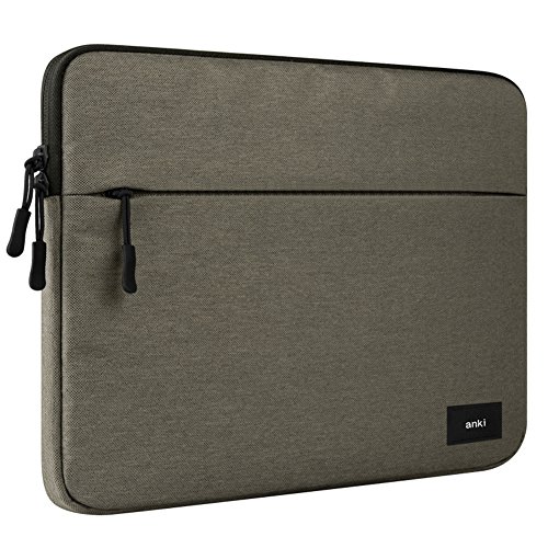 11-11 6 Zoll Laptop Tasche Notebook H  lle Laptoph  lle Tauchen Stoffe f  r Macbook Air Pro Notebook Surface Dell Kaffee