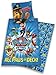 Produktbild Unbekannt Faro Bed Set Paw Patrol All Paws On Deck Bettwäsche 140x200 100% Baumwolle, Mehrfarben, 200 x 140 cm