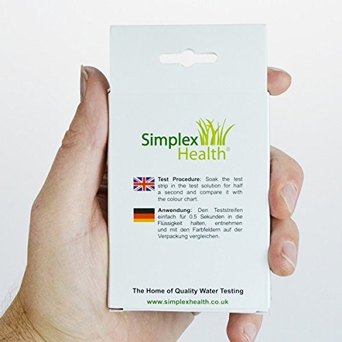 Simplex Health pH Teststreifen pH 5.5 – 9.0 (100 Stück) Für Wasser Urin & Speichel - 3