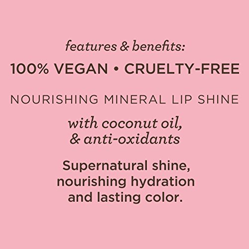 Pacifica – Enlightened Gloss „Beach Kiss“ – nährender Mineral Lip Gloss mit Kokosnuss und Antioxidantien – 2,8g - 3