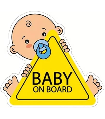 Adhesivo Bebé A Bordo Carrito Linea - Foto 4