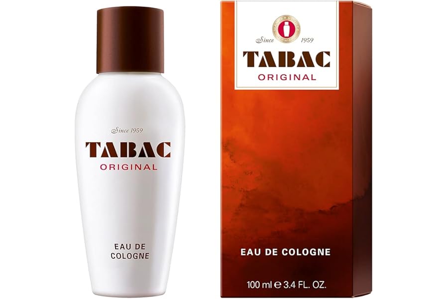 Tabac Original Eau de Cologne for Men 100ml - Timeless Masculine Fragrance with Classic Scent