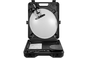 Megasat KIT Valise Parabole Acier 40cm avec Supports de Montage