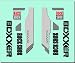 Produktbild Ecoshirt Q0WF-JG-BB8B Aufkleber Rock Shox Boxxer R225 Vinyl Adesivi Decal Aufkleber Polyurethanfolie MTB Stickers Bike, Gris1 und Gris2