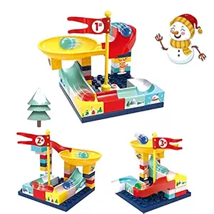 TUM TUM Building Blocks Set Educational Construction Toy Puzzles Learning Activity Game for Kids Toys ,Toys for Boys,Girls,Children Toys for 2,3,4,5 Years -Roll Ball Blocks