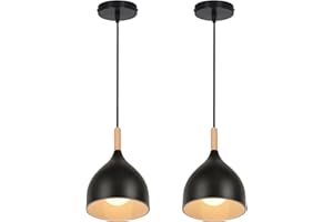 WOTTES Industrial Deckenlampe, E27 Moderner Stil SchöNe KüChenlampe, Lampe Metall,Geeignet FüR Schlafzimmer, Kinderzimmer, Wohnzimmer,KüChe, Etc.