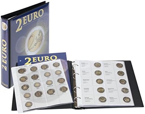 Illustrated Album 2-Euro coins: All Euro Countries (Lithuania 2016 - Spain 2017) [Lindner 1118M3] for storing of all 2 Euro commemorative coins (without Monaco, Vatican and San Marino)