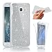 Produktbild Samsung A3 2016 Hülle, SevenPanda Glizter Bling Schutzhülle für Galaxy A3 Double Hülle Case Cover Touchscreen TPU Silikon Transparent Beidseitiger 360°Schutz Handyhülle Ultra Dünne Full Body Front Back Komplette Gehäuse Housing Handytasche Schale Bumper für Samsung Galaxy A3 2016 Etui Abdeckung Crystal Clear Slim Case - Klar