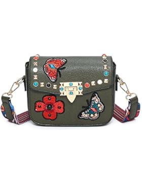 GZHOUSE , Damen Schultertasche L