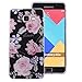 Produktbild Galaxy A5 2016 Glitzer Handyhülle,Tpu Bumper Hülle für Samsung Galaxy A5 2016,Leeook Kreative Stylish Rosa Rose Blume Muster Glänzend Glitzer Schutz HandyHülle Slim Fit Bling Shiny Weich Gel Silicone Rückseite Hülle TPU Tasche Schale Bumper Ultradünn Flexibel Schutzhülle für Samsung Galaxy A5 2016 + 1 x Schwarz Eingabestift-Rosa Rose Blume