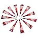 SHAMA Red Nail Heena Cone Set for Women and Girls, 10gms - Pack of 12 - (Brand Outlet) RS.300.00
