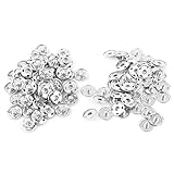 【Guter Ersatz】: der Druckknopf sind die gute Versorgung für die verlorene Tasten, an das Material befestigen und schließen Sie sie zusammen und fügen Sie die Verzierung zu Ihrem Handwerk.