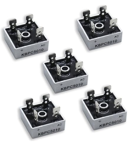 Modulo Raddrizzatore SustVita SQL50A 1000V - Ponte Trifase A 50A Per Conversione Di Potenza, Confezione Resina, Tolleranza -40°C A +150°C