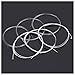 Produktbild Saiten - Spock Klassische Gitarre sechs Saiten SC12 Nylon Silberplattierung Set Superhell Akustikgitarre Musikinstrument