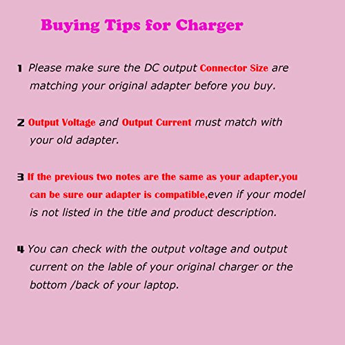 Rosefray 19V 3,42A 65W Netzteil f¨¹r E5-511 E5-521 E3-112 V3-572 ES1-111 m V5-122p LITEON 1650-02 5732z 5734z,Chromebook C710 1200 1680 1410 230 280 PA-1700-02 TM290 x TM211T 212T 213TX Notebook Ladeger?t - 4