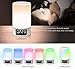 Produktbild LED Touch Nachttischlampe, Wireless Bluetooth Lautsprecher, Smart Touch Control Dimmbare Nachtlicht, tragbare Tischlampe, Geschenke für Frauen Männer Jugendliche Kinder Schlafhilfe