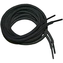 Collonil Schnürsenkel Rund & Dick (3 Mm) - 45 Cm Paar, Schwarz
