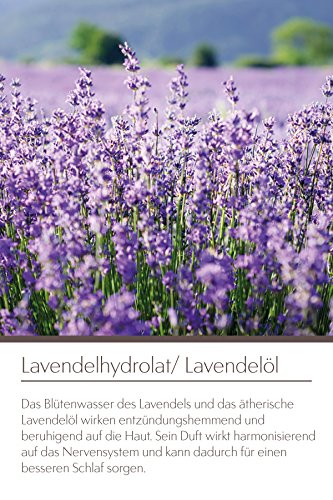 Lavendel Hand & Fuß Maske, 50 ml Tube, regenerierende Intensivpflege für sehr trockene und rissige Haut, vegan, zertifizierte Naturkosmetik ohne Mineralöl - 4