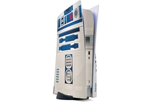 DEINDESIGN skin compatibile con Sony Playstation 5 PS5 Disc Edition pellicola adesivi Star Wars r2d2 Merchandise
