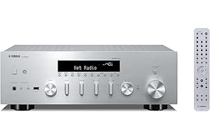 Yamaha R-N600A Ampli-tuner Hi-Fi réseau, Wi-Fi, AirPlay 2, Bluetooth, convertisseur N/A SABRE, TUNER DAB/DAB+, MusicCast avec de nombreux services de streaming, gris