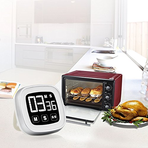 Kurzzeitwecker, elektronisch, Digital Touch Screen - 6