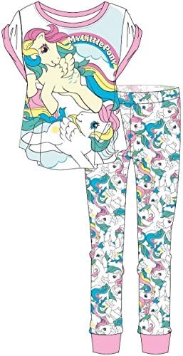 Ladies Marvel Comic Disney Tatty Teddy Bear Princess Pyjamas Gift Pjs Leggings Tshirt Xmas (20-22, Magic My Little Pony)