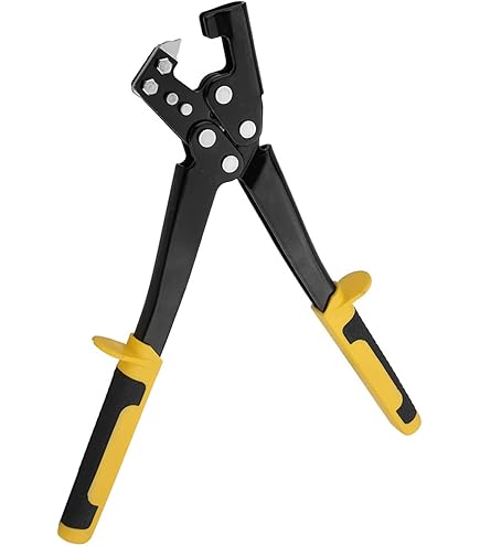 Professionele profielverbindingstang, profieltang 275 mm, droogbouwtang voor plaat/metaal