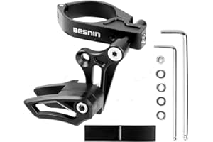 BESNIN Guida Catena Bici Guida Catena Mountain guidacatena Bike Guida Catena Bike MTB Guida Catena Bash Guard Protezione Lega di 7075 Alluminio