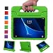 Produktbild LEADSTAR Samsung Galaxy Tab A 10.1 (2016) Kinder Hülle Case mit umwandelbarer Handgriff Super Leichte Stoßfeste Schutzhülle Tasche Cover für Samsung Tab A 10.1 T580N / T585N - Grün