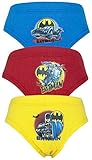 Batman Comic 3 Pack Boys Pants / Briefs - 3-8 Years