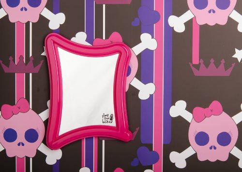 Magnetischer Schmink-/ Kosmetik-Spiegel „STYLE UP“ für Kühlschrank, Spind und Schließfach in pink / rosa (sweet pink) - 4