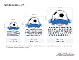 I-love-Wandtattoo ILWT-20-009 Kinderzimmer „Türaufkleber Fußball“ mit Name für Jungen - 3