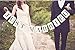 Produktbild Rechteck Just Married Hochzeit Bunting Banner Foto Booth Garland Zubehör Dekoration Party Hochzeit Gastgeschenk