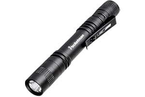 POCKETMAN latarka led mini latarka edc długopisowa 500 lumenów z klipsem aaa bateria latarka przenośna (1 szt)