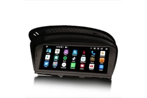 Erisin 8.8 Zoll 8-Kern 4+64GB Android 12 Autoradio GPS Navi für 3er E90 E91 E92 E93 5er E60 E61 E63 E64 Carplay IPS WiFi 4G DAB+ DVR OBD2 -CCC System