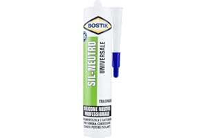 UHU Bostik SILICONE NEUTRO TRASPARENTE ml.300 BOSTIK [BOSTIK ]