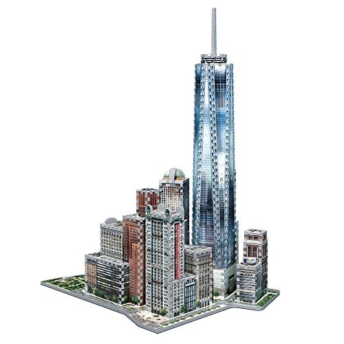 Wrebbit 3D Puzzle New York Collection World Trade District Puzzle