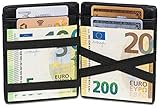 geldbörse herren leder luxus ✅ DIEBSTAHLSCHUTZ - Der TÜV geprüfte RFID Blocker schützt Sie vor Datendiebstahl. Das im Innenfutter eingearbeitete Hightech Gewebe schirmt RFID- und NFC-Funkwellen ab.